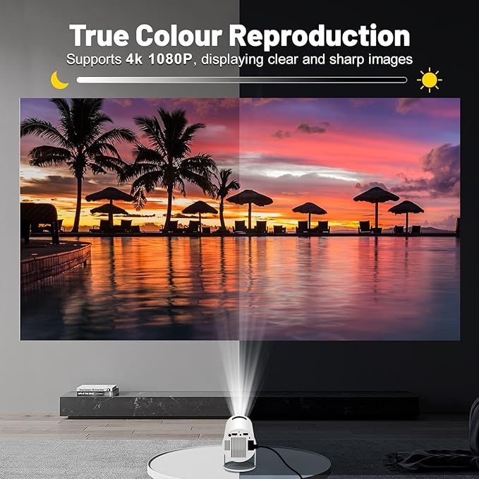 Portable 4K UHD projector