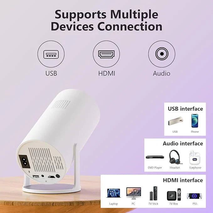 Portable 4K UHD projector